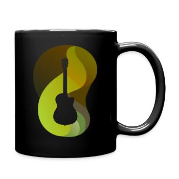 Guitare Heavy Bass - Mug uni - noir - Droite