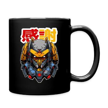 Anime Robot TWO! - Full Colour Mug - black - Right