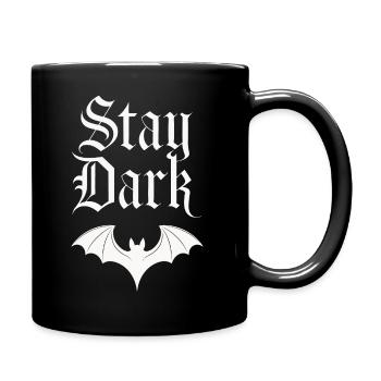 Stay Dark : Chauve-souris de la nuit - Mug uni - noir - Droite