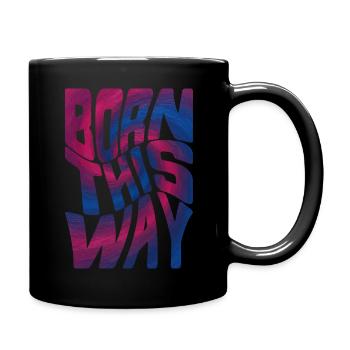 Born This Way – Bisexual Edition - Full Colour Mug - black - Right