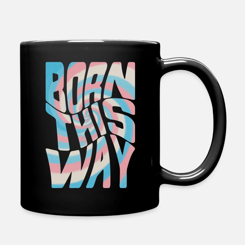 Born This Way – Trans Pride Edition - Full Colour Mug - black