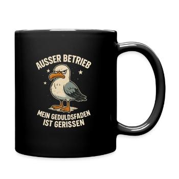 En panne, patience brisée, sans travail - Mug uni - noir - Droite
