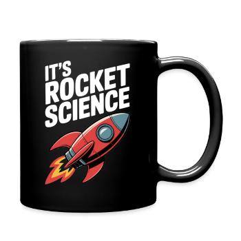 It’s Rocket Science - Full Colour Mug - black - Right