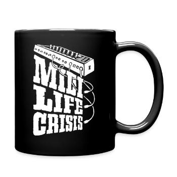 midi-life-crisis-w - Full Colour Mug - black - Right