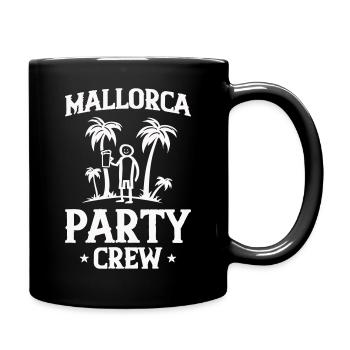 Mallorca Party Crew - Mug uni - noir - Droite