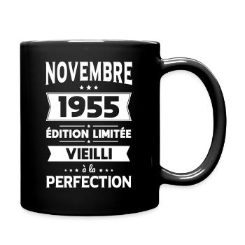 70th Anniversary - November 1955 Perfection - Full Colour Mug - black - Right