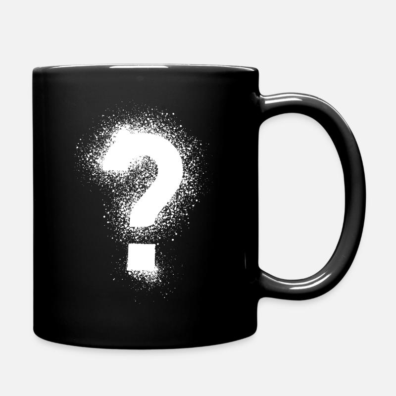 point d’interrogation - Mug uni - noir