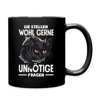 They probably like to ask unnecessary questions - Full Colour Mug - black - Right