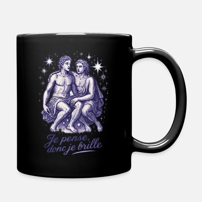 Signe astrologique des Gémeaux - Astrologie - Mug uni - noir