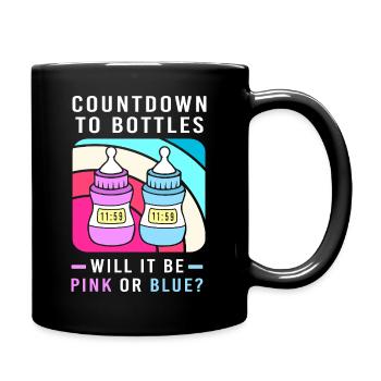 Sexe Révélation Réveillon Nouvel An Nouvel An - Mug uni - noir - Droite