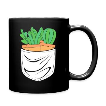 Cacti Plant Cactus - Full Colour Mug - black - Right