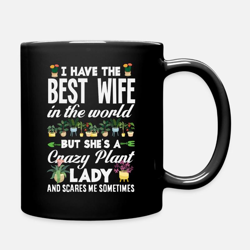 Garten- Und Pflanzenliebhaber Geschenke - Tasse einfarbig - Schwarz
