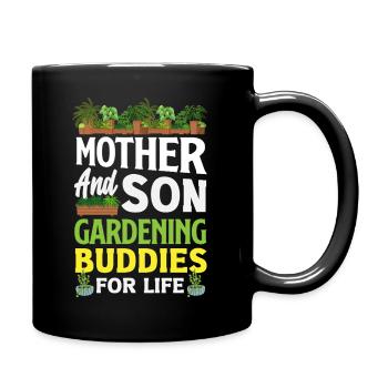 Garten- Und Pflanzenliebhaber Geschenke - Tasse einfarbig - Schwarz - Rechts