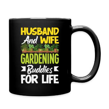 Garten- Und Pflanzenliebhaber Geschenke - Tasse einfarbig - Schwarz - Rechts