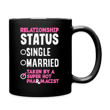 Pharmacist Pharmaceutical Technical - Full Colour Mug - black - Right