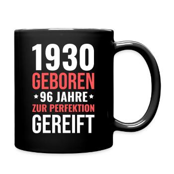 1930 Né – 96 ans mûri à la perfection - Mug uni - noir - Droite