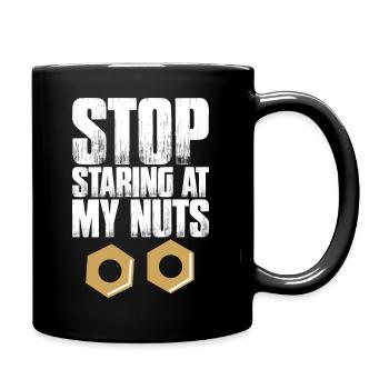 Plateforme constructio de construction d’échafaudage - Mug uni - noir - Droite