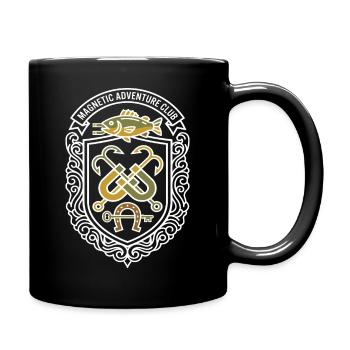 Magnetic adventure. Club Coat of Arms - Full Colour Mug - black - Right