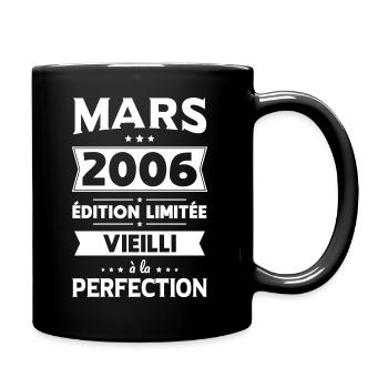 20th Anniversary - March 2006 Perfection - Full Colour Mug - black - Right