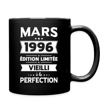 30th Anniversary - March 1996 Perfection - Full Colour Mug - black - Right