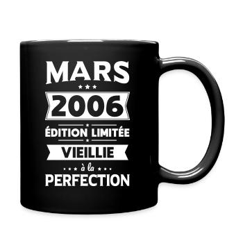 20th Anniversary - March 2006 Perfection - Full Colour Mug - black - Right