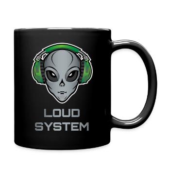 DJ Alien - Loud System - Mug uni - noir - Droite