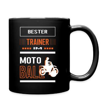 Meilleur entraîneur de motoball Entraînement de Motoball - Mug uni - noir - Droite