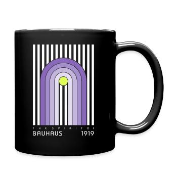 The Spirit Of Bauhaus 1919 - Full Colour Mug - black - Right