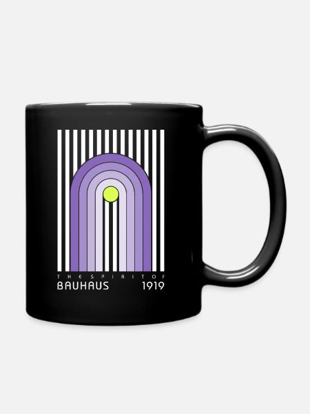 The Spirit Of Bauhaus 1919 - Tasse einfarbig - Schwarz
