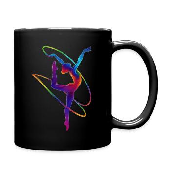 Danser - Mug uni - noir - Droite