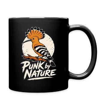 Punk par nature Hoopoe Bird Design punk rock - Mug uni - noir - Droite