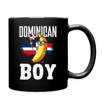 Drapeau de la République dominicaine Dom Rep Pride - Mug uni - noir - Droite