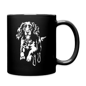 Irish Setter « Édition Noire » - Mug uni - noir - Droite