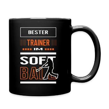Meilleur entraîneur de softball Formation d’entraîneur de softball - Mug uni - noir - Droite