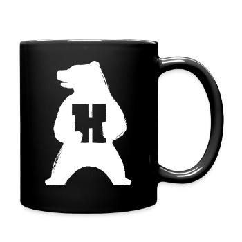 H-Bear Silhouette - Mug uni - noir - Droite