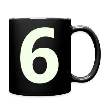 6- - Mug uni - noir - Droite