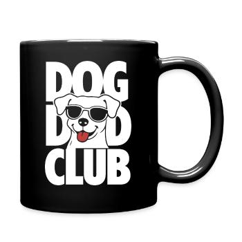Club Dog Dad Club Drôle de Dog Lover Design - Mug uni - noir - Droite
