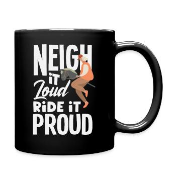 Cheval de Hobby Ride It Proud - Mug uni - noir - Droite