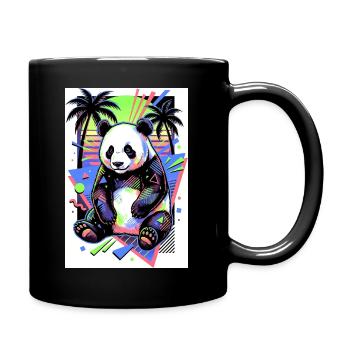 panda - Mug uni - noir - Droite