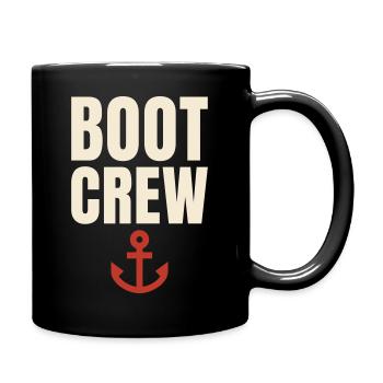 Look d’équipage de bateau, partenaire de voile de voile - Mug uni - noir - Droite