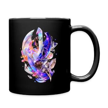 Opal crystal monolith - Full Colour Mug - black - Right