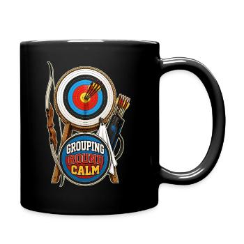 GROUPING ROUND CALM - Tasse einfarbig - Schwarz - Rechts