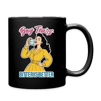 Boy Tears - Full Colour Mug - black - Right