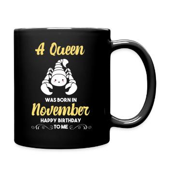 Zodiac sign Scorpio - Full Colour Mug - black - Right
