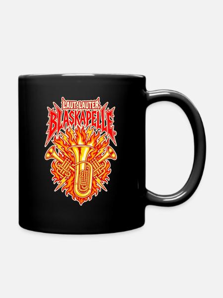 Laut Lauter Blaskapelle - Tasse einfarbig - Schwarz