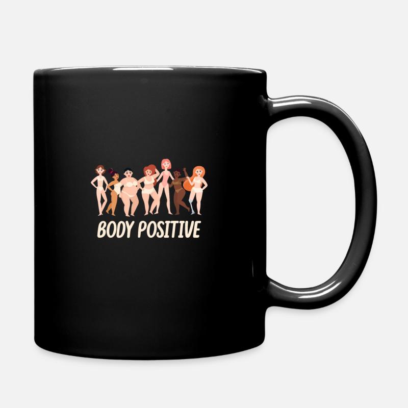 corps positif - Mug uni - noir