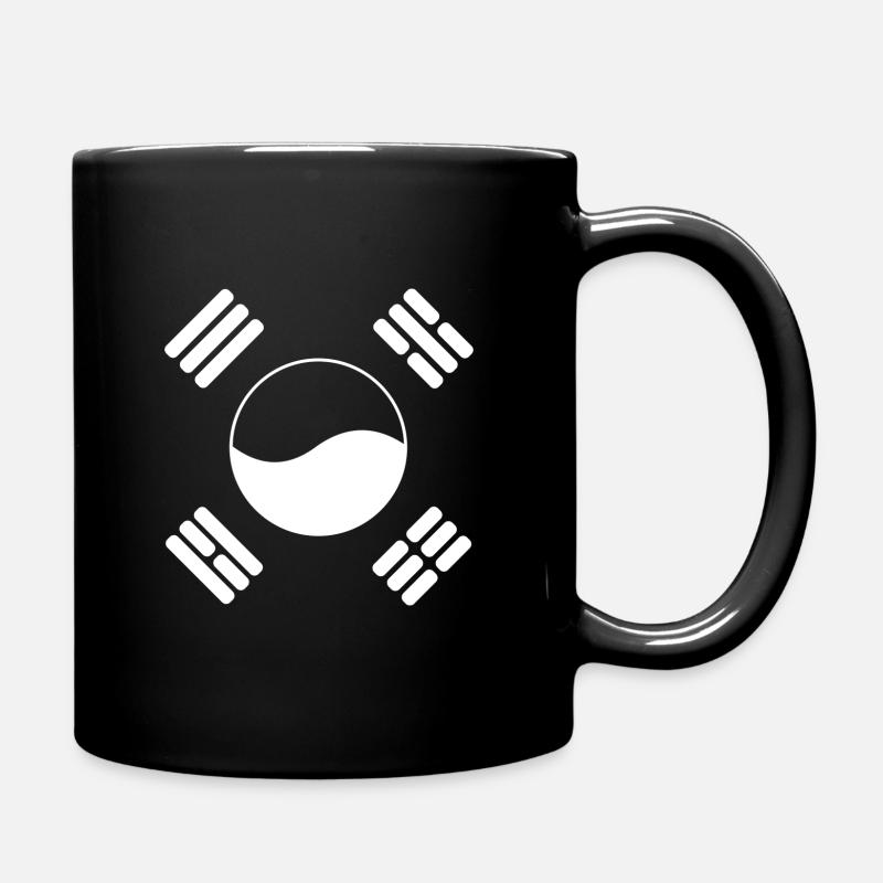 Corée du Sud - Mug uni - noir