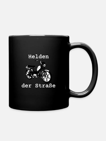 Helden der Straße, Kreidler Flory, 25 km/h, Mofa - Tasse einfarbig - Schwarz