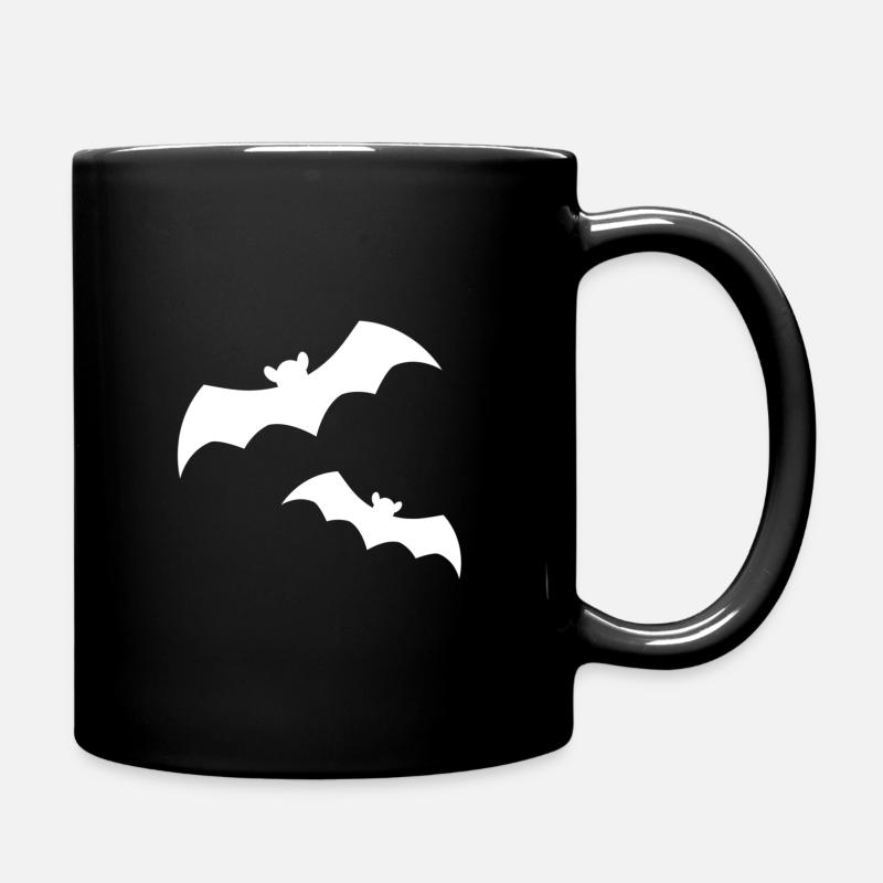 Fledermaeuse - Tasse einfarbig - Schwarz