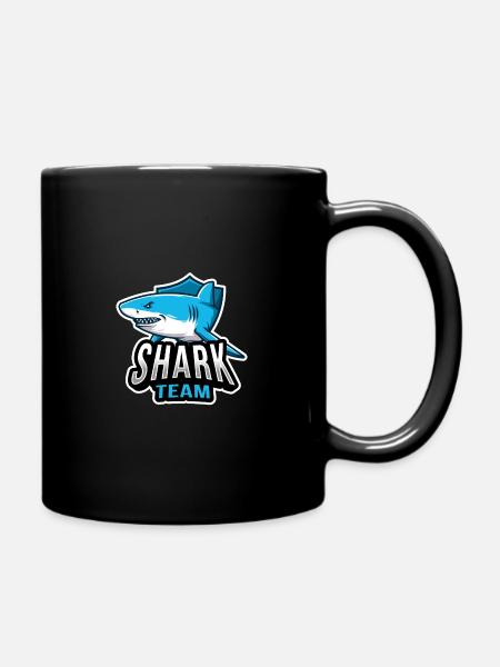 Requin - Mug uni - noir
